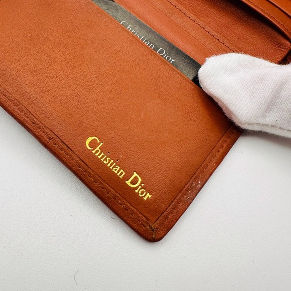 Dior Vintage Leather Wallet - Picture 7 of 9